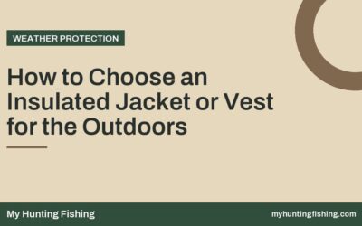 How to Choose an Insulated Jacket or Vest for the Outdoors