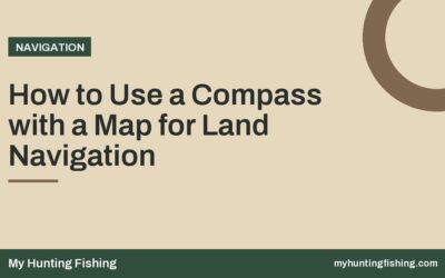 How to Use a Compass with a Map for Land Navigation