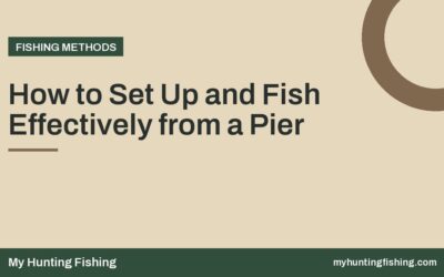 How to Set Up and Fish Effectively from a Pier
